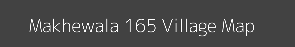 Map of Makhewala 165 Village in Punjab Image