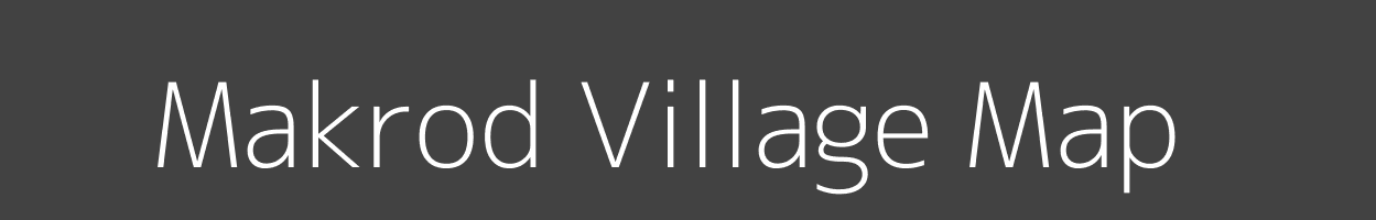 Map of Makrod Village in Madhya Pradesh Image