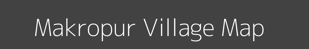 Map of Makropur Village in Uttar Pradesh Image