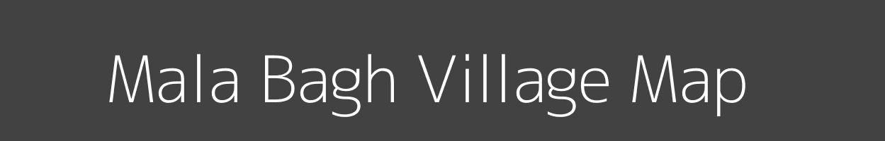 Map of Mala Bagh Village in Jammu and Kashmir Image