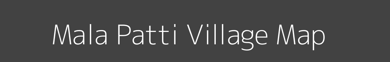 Map of Mala Patti Village in Uttar Pradesh Image