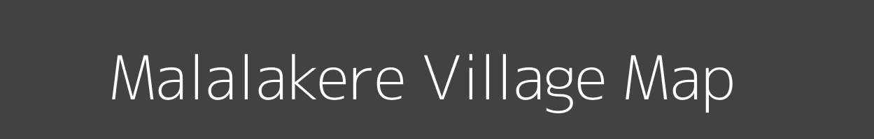 Map of Malalakere Village in Karnataka Image