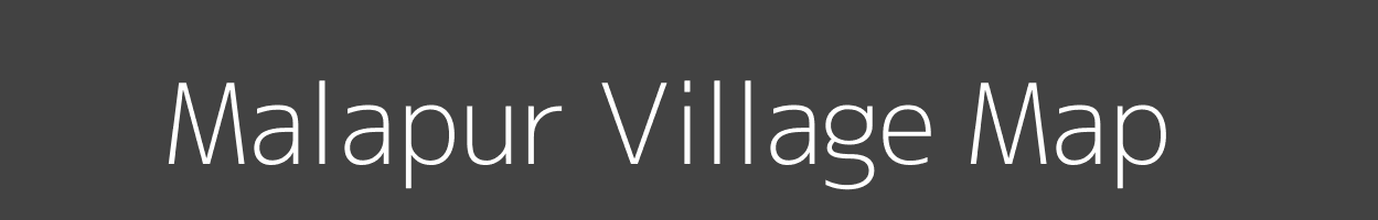 Map of Malapur Village in Madhya Pradesh Image