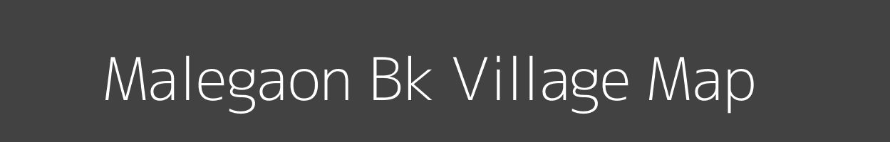 Map of Malegaon Bk Village in Maharashtra Image