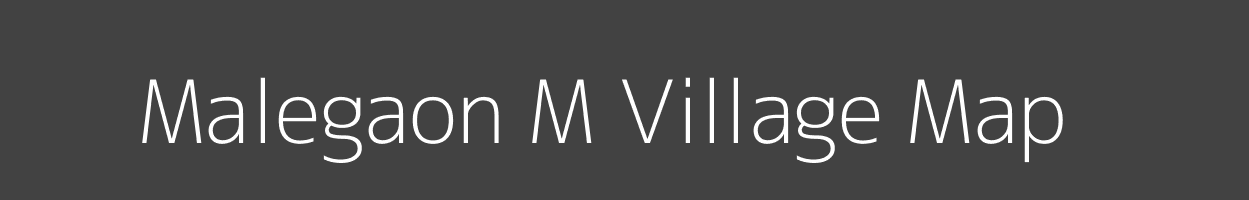 Map of Malegaon M Village in Maharashtra Image