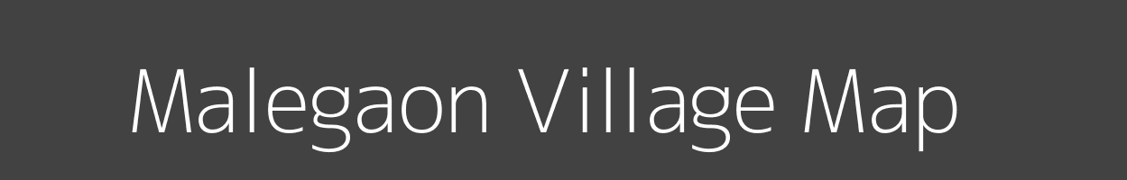 Map of Malegaon Village in Madhya Pradesh Image