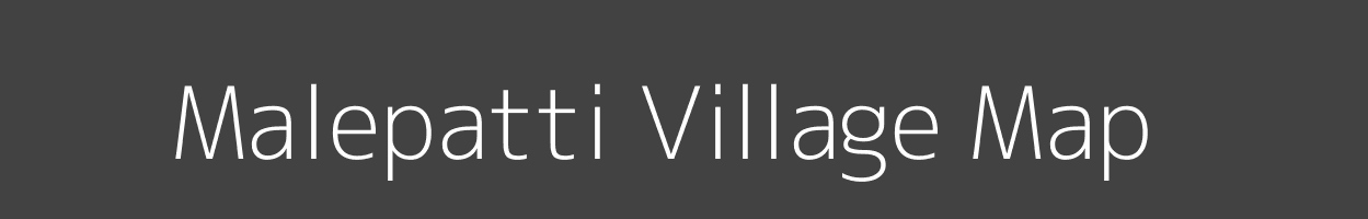 Map of Malepatti Village in Uttar Pradesh Image