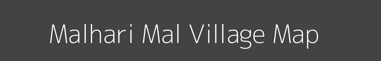 Map of Malhari Mal Village in Madhya Pradesh Image