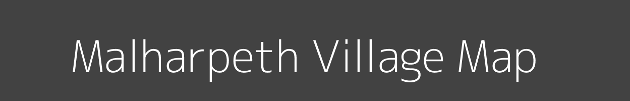 Map of Malharpeth Village in Maharashtra Image