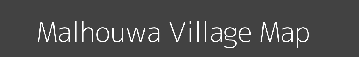 Map of Malhouwa Village in Uttar Pradesh Image