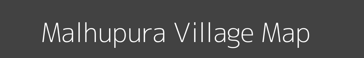 Map of Malhupura Village in Uttar Pradesh Image