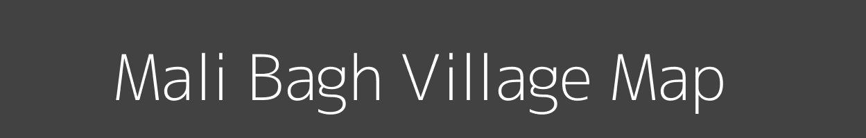 Map of Mali Bagh Village in Jammu and Kashmir Image