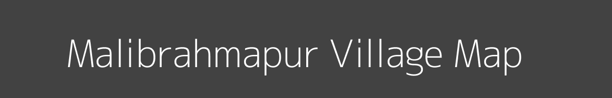 Map of Malibrahmapur Village in Odisha Image