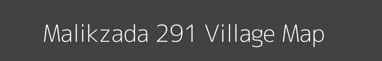 Map of Malikzada 291 Village in Punjab Image