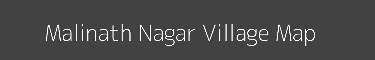 Map of Malinath Nagar Village in Rajasthan Image