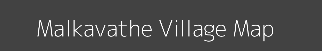 Map of Malkavathe Village in Maharashtra Image