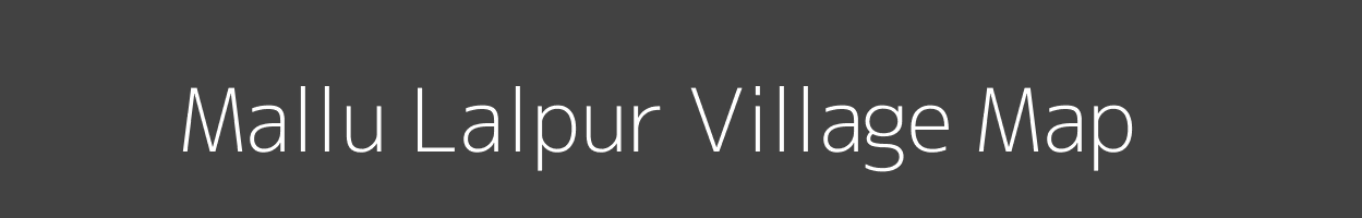 Map of Mallu Lalpur Village in Uttar Pradesh Image