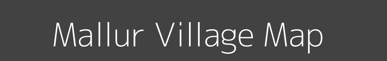 Map of Mallur Village in Tamil Nadu Image