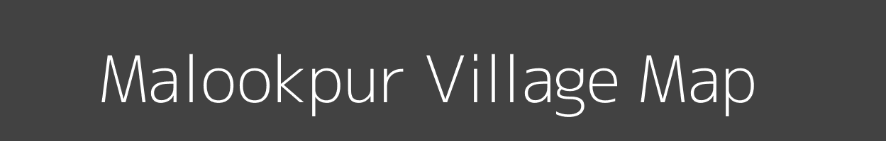 Map of Malookpur Village in Uttar Pradesh Image