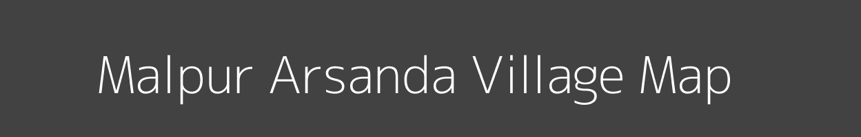 Map of Malpur Arsanda Village in Uttar Pradesh Image