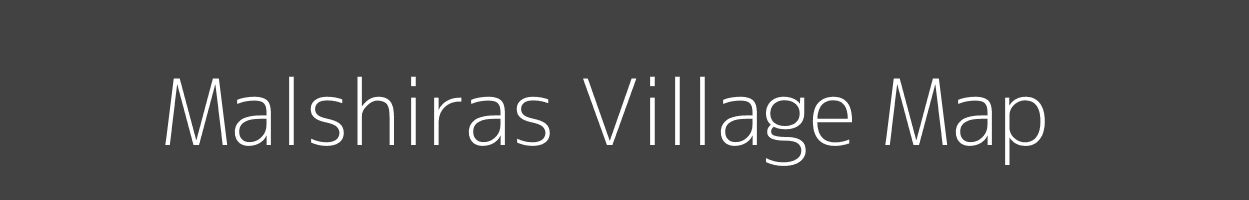 Map of Malshiras Village in Maharashtra Image