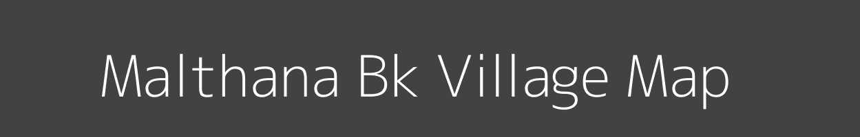 Map of Malthana Bk Village in Maharashtra Image