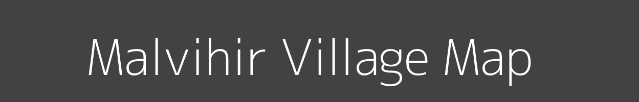 Map of Malvihir Village in Maharashtra Image