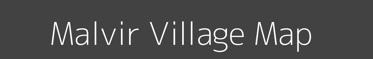 Map of Malvir Village in Madhya Pradesh Image