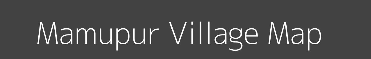 Map of Mamupur Village in Uttar Pradesh Image