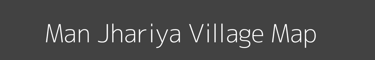Map of Man Jhariya Village in Uttar Pradesh Image