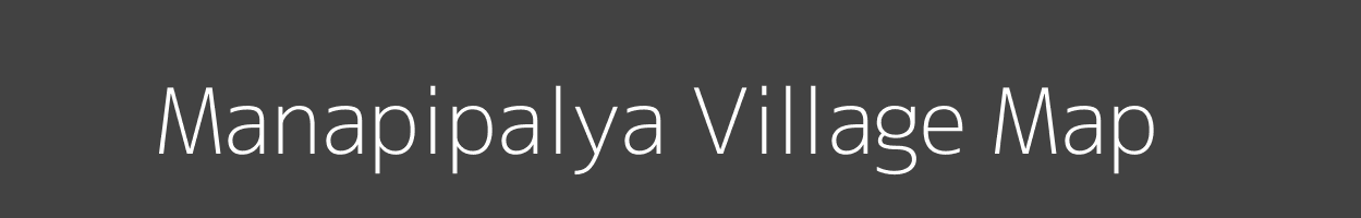 Map of Manapipalya Village in Madhya Pradesh Image