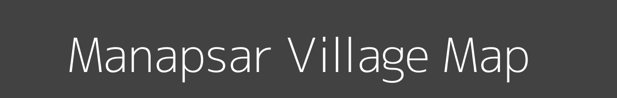 Map of Manapsar Village in Rajasthan Image