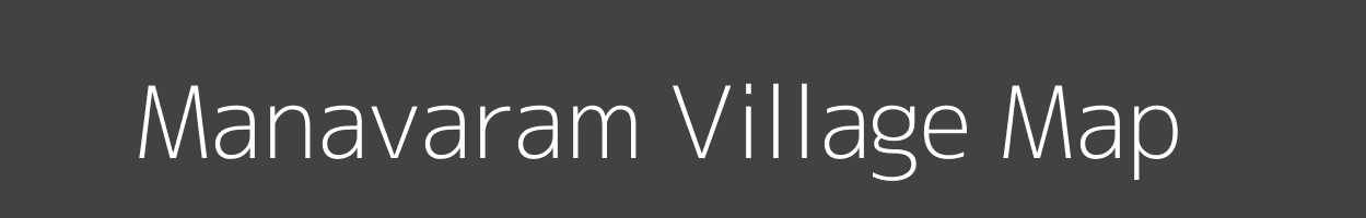 Map of Manavaram Village in Tamil Nadu Image