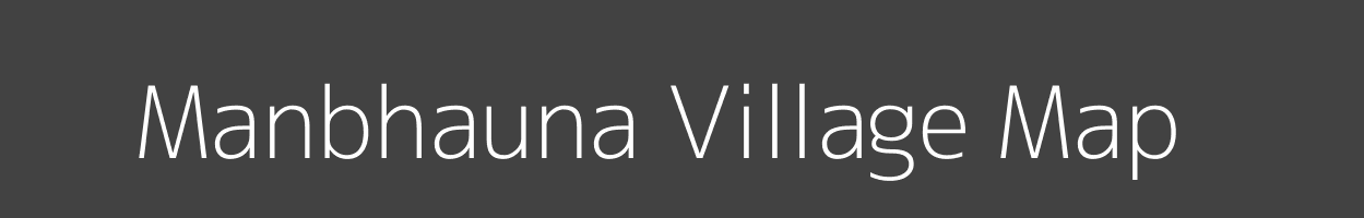 Map of Manbhauna Village in Uttar Pradesh Image