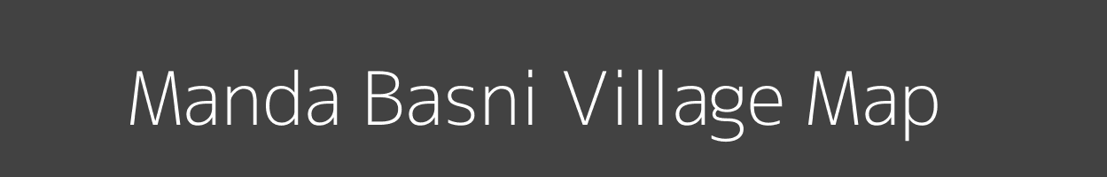 Map of Manda Basni Village in Rajasthan Image