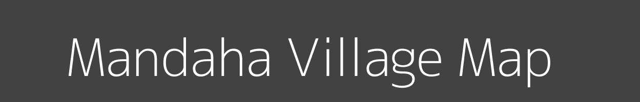 Map of Mandaha Village in Uttar Pradesh Image