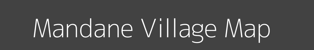 Map of Mandane Village in Maharashtra Image