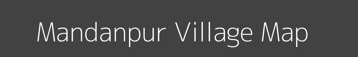 Map of Mandanpur Village in Uttar Pradesh Image