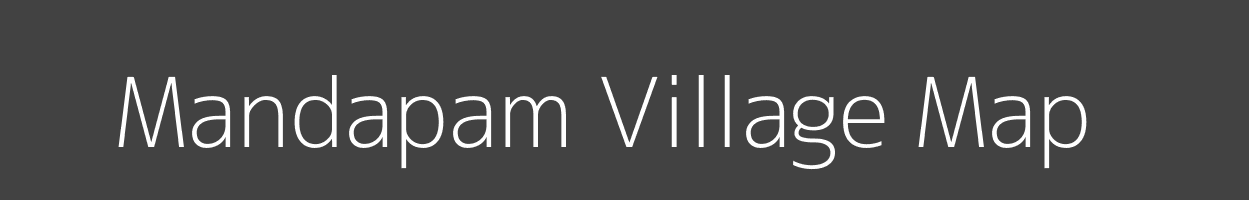 Map of Mandapam Village in Tamil Nadu Image