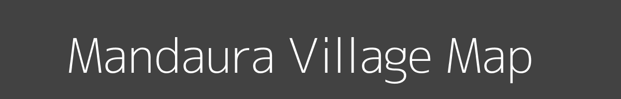 Map of Mandaura Village in Uttar Pradesh Image