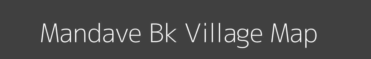 Map of Mandave Bk Village in Maharashtra Image