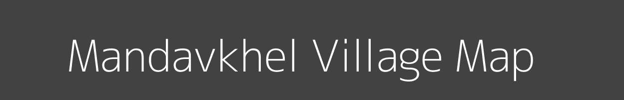 Map of Mandavkhel Village in Maharashtra Image