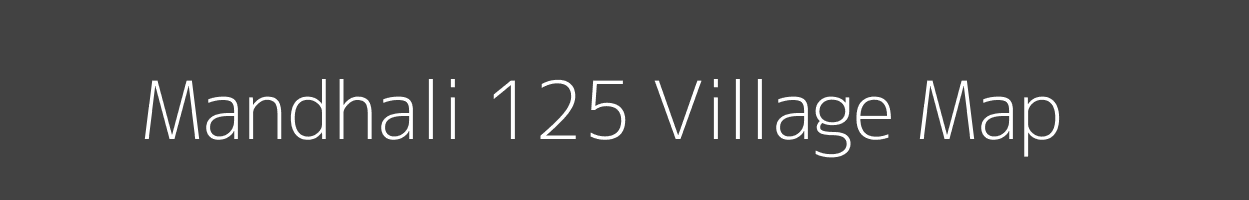 Map of Mandhali 125 Village in Punjab Image