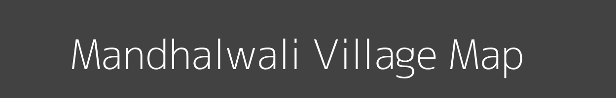 Map of Mandhalwali Village in Rajasthan Image