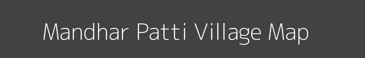 Map of Mandhar Patti Village in Uttar Pradesh Image
