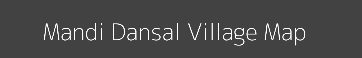 Map of Mandi Dansal Village in Jammu and Kashmir Image