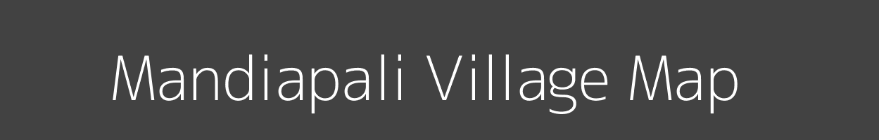 Map of Mandiapali Village in Odisha Image