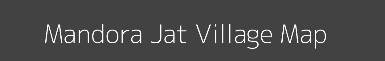 Map of Mandora Jat Village in Uttar Pradesh Image