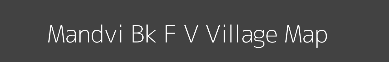 Map of Mandvi Bk F V Village in Maharashtra Image