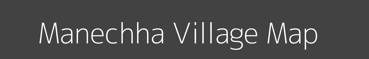 Map of Manechha Village in Uttar Pradesh Image